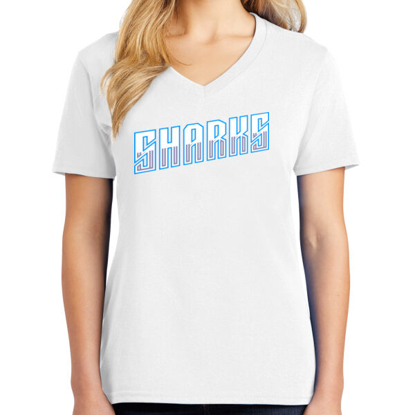 Women's V-neck Tee Thumbnail