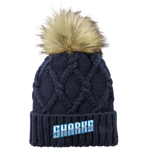 Faux Fur Pom Beanie Thumbnail